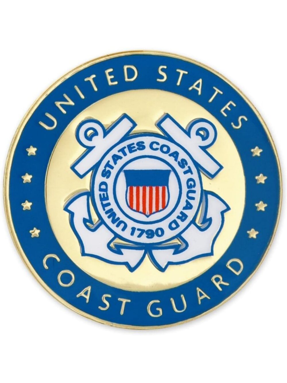 U.S. Coast Guard Enamel Pin - Officially Licensed Collectible Accessory